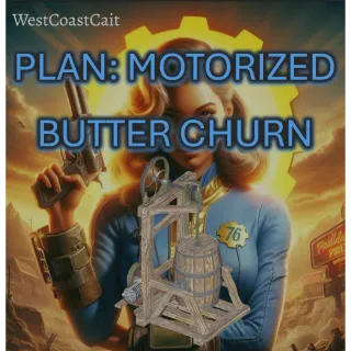 Plan: Motorized Butter Churn