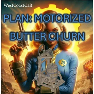 Plan: Motorized Butter Churn