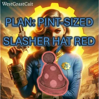 Plan: Pint-Sized Slasher Hat Red