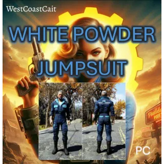 White Powder Jumpsuit