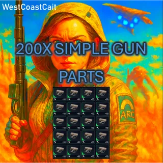 200x Simple Gun Parts