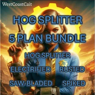 Hog Splitter 5 Plan Bundle Full Set