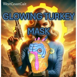 Glowing Turkey Mask Fasnacht