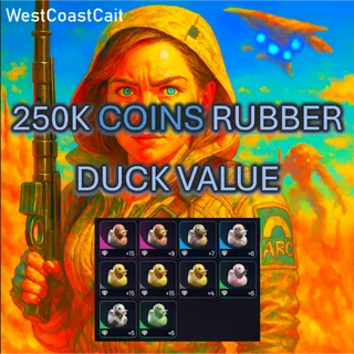 250k Coins Rubber Duck Value as pictured