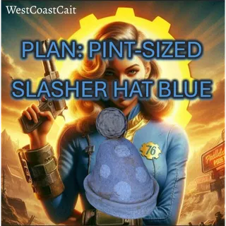 Plan: Pint-Sized Slasher Hat Blue