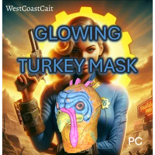 Glowing Turkey Mask Fasnacht