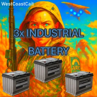 3x Industrial Battery