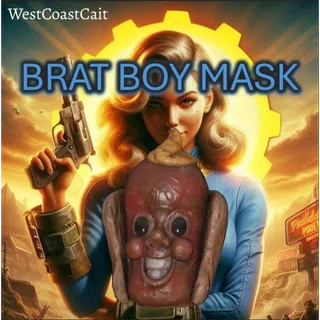 Brat Boy Mask Fasnacht