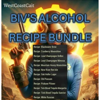 BIV's Alcohol Recipe Bundle