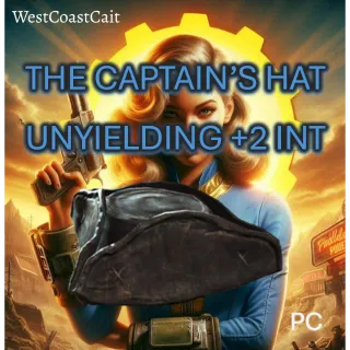 The Captains Hat Unyielding +2 INT