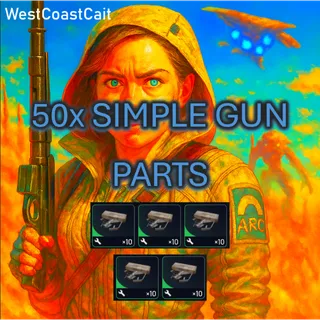50x Simple Gun Parts