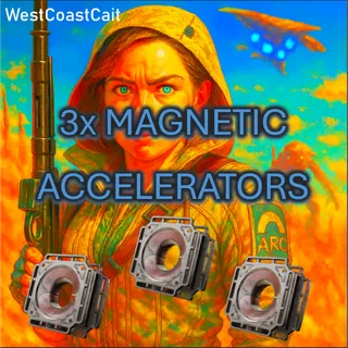 3x Magnetic Accelerators & Free Mystery Blueprint