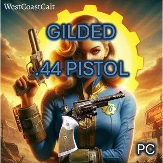 Gilded .44 Pistol