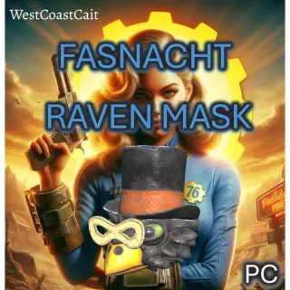 Fasnacht Raven Mask