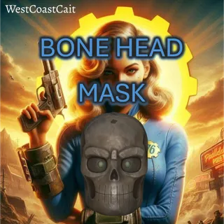 Bone Head Mask Fasnacht