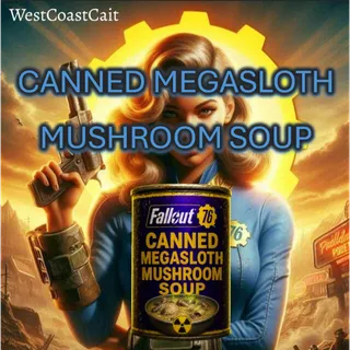 50 Canned Megasloth Mushroom Soup