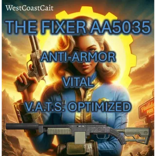 The Fixer AA5035 Anti-Armor Vital V.A.T.S. Optimized
