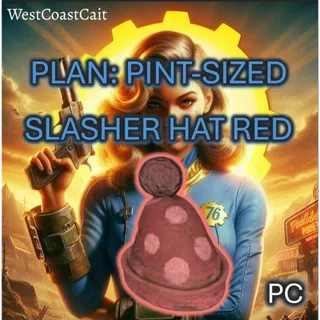 Plan: Pint-Sized Slasher Hat Red