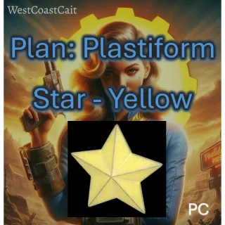 Plan: Plastiform Star - Yellow