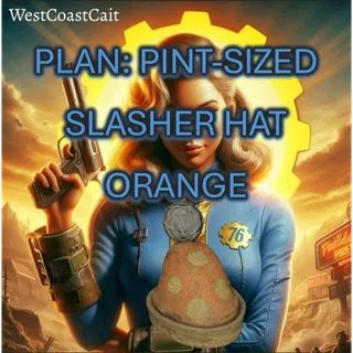 Plan: Pint-Sized Slasher Hat Orange