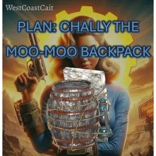 Plan: Chally the Moo-Moo Backpack