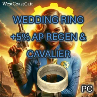 Wedding Ring ★★ +5% Action Point Regen, 75% Chance to Reduce Damage by 15% While Sprinting