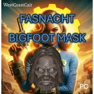 Fasnacht Bigfoot Mask
