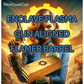 Enclave Plasma Gun Aligned Flamer Barrel