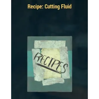Recipe: Cutting Fluid