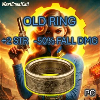 Old Ring +2 Strength -50% Fall Damage