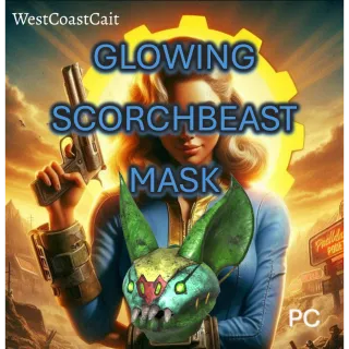 Glowing Scorchbeast Mask Fasnacht