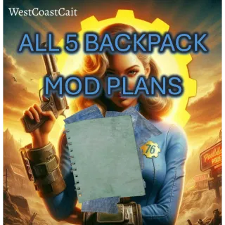 All 5 Backpack Mod Plans