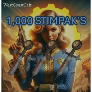 1,000 Stimpak's