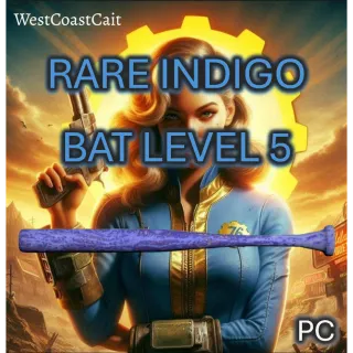 Rare Indigo Baseball Bat Level 5