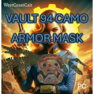 Vault 94 Camo Armor Mask