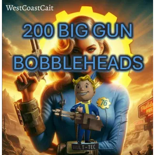 200 Big Gun Bobbleheads