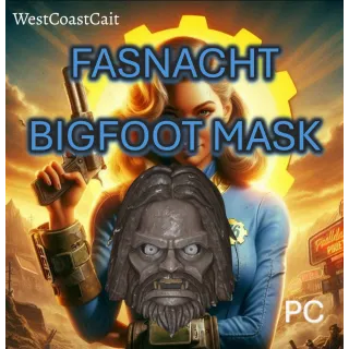Bigfoot Mask Fasnacht