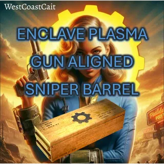 Enclave Plasma Gun Aligned Sniper Barrel Mod