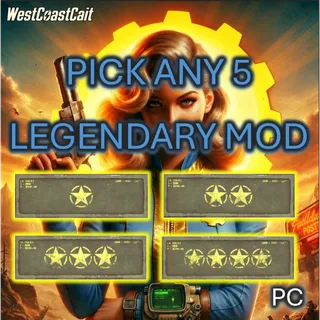 Pick Any 5 Legendary Mod Boxes
