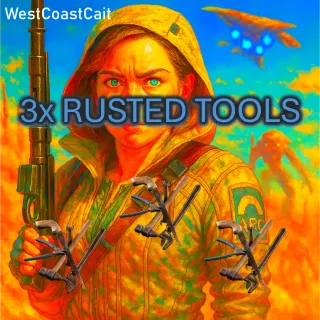 3x Rusted Tools