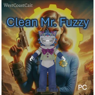 Clean Mr Fuzzy