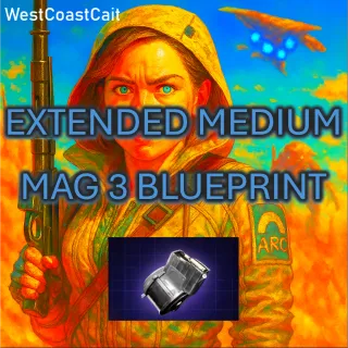Extended Medium Mag 3 Blueprint & Free Mystery Blueprint