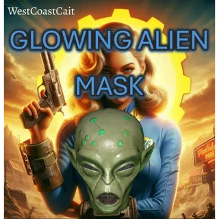 Glowing Alien Mask Fasnacht