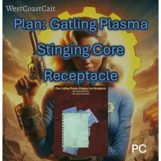 Plan: Gatling Plasma Stinging Core Receptacle