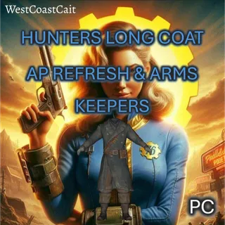 Legendary Hunter's Long Coat ★★ +5% AP Regen, Weapon Weights Reduced by 20%