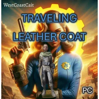 Traveling Leather Coat