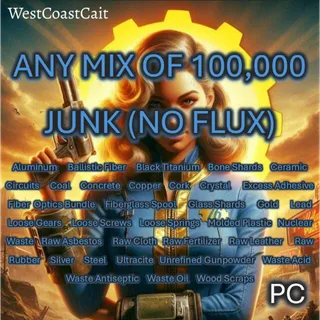 Any Mix of 100,000 Junk (No Flux)