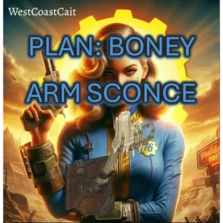 Plan: Boney Arm Sconce