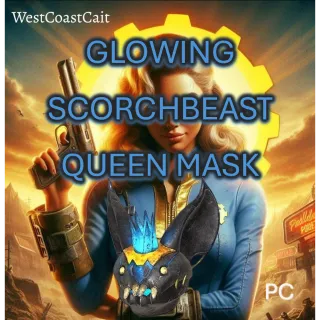 Glowing Scorchbeast Queen Mask Fasnacht