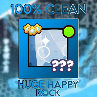 (PS99) HUGE HAPPY ROCK